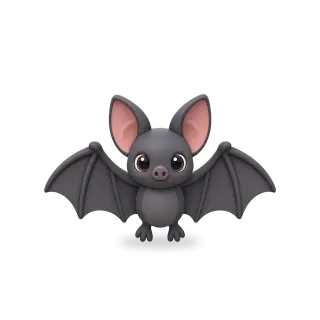 Bat, Cartoon style