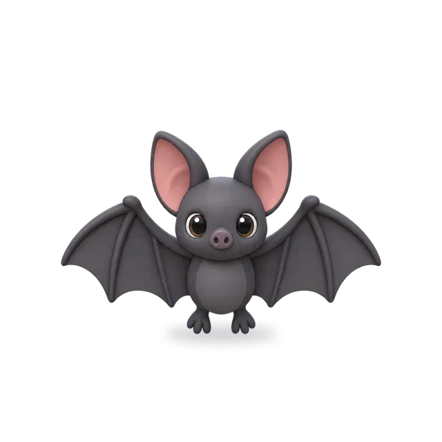 Bat, Cartoon style