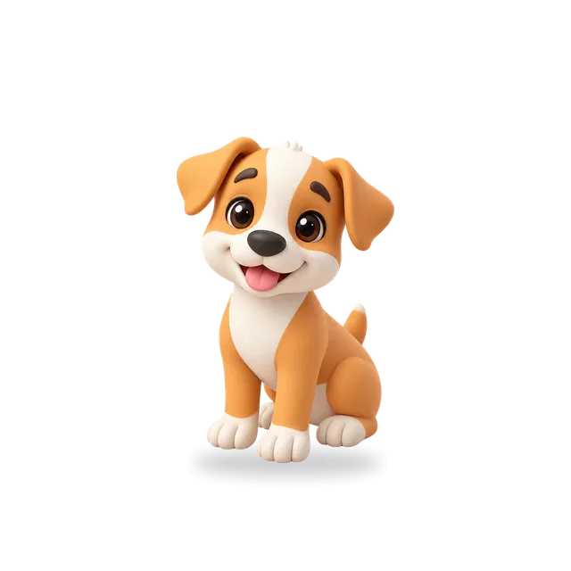 Dog, Cartoon style