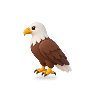 Eagle, Cartoon style