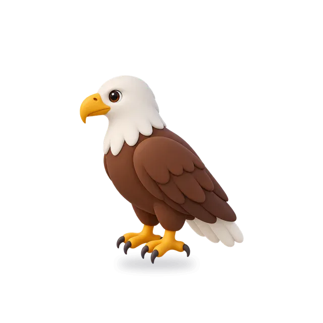 Eagle, Cartoon style