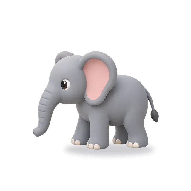 Elephant, Cartoon style
