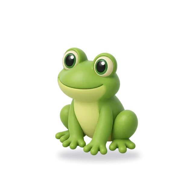 Frog, Cartoon style