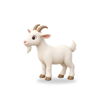 Goat, Cartoon style