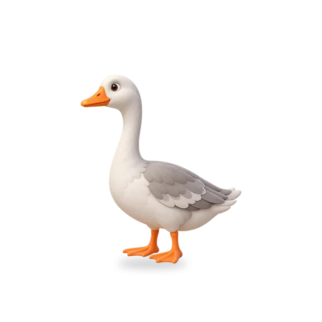 Goose, Cartoon style
