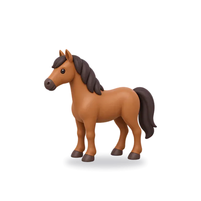 Horse, Cartoon style