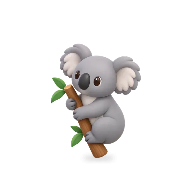 Koala, Cartoon style