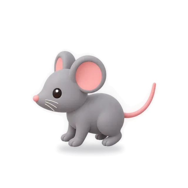 Mouse, Cartoon style
