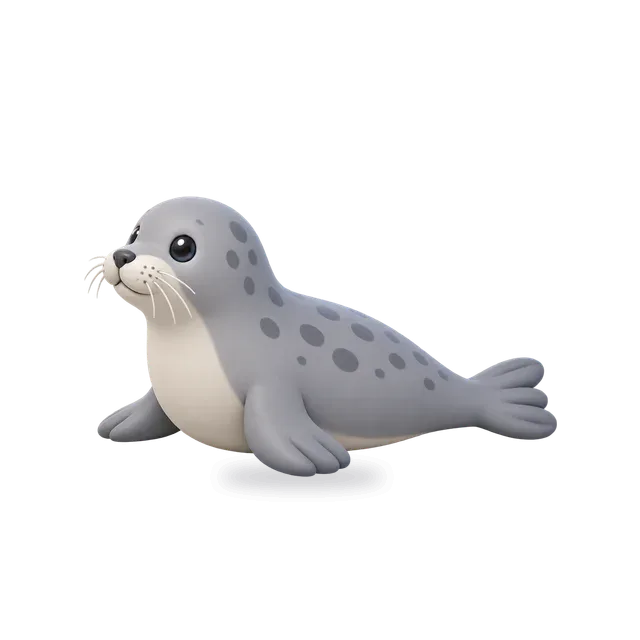 Seal, Cartoon style