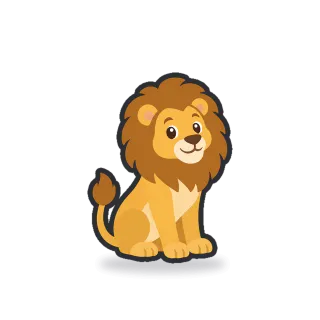 Lion, Minimal style