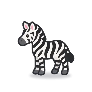 Zebra, Minimal style